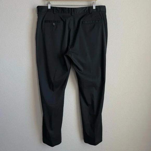 Nike Golf Pants Men’s 38x32 Black Dri-Fit Straight‎ Leg Tour Performance - Picture 2 of 10